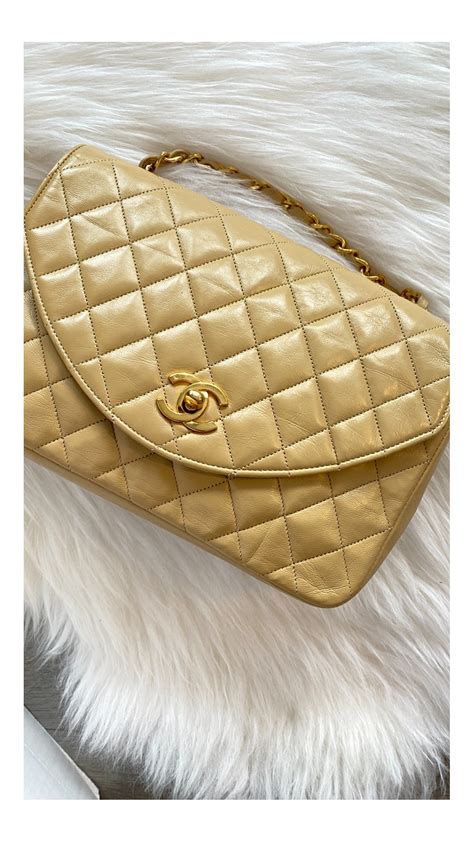 chanel vintage half moon flap|chanel half moon.